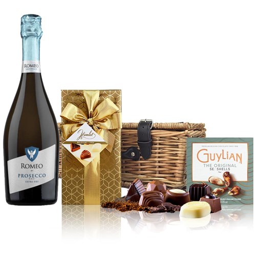 Romeo Prosecco DOC 75cl And Chocolates Hamper